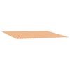 vidaXL Reserveduk til markise Flerfarget 600 &times; 300 cm Polyester