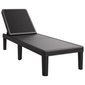 vidaXL H&oslash;ydejusterbar solseng 4-veis 155,5x57x28 cm polypropylen