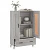 vidaXL Highboard gr&aring; sonoma 69,5x31x115 cm konstruert tre