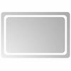 vidaXL Baderomsspeil med LED 90x60 cm