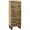 vidaXL Highboard Brun 40 x 33 x 110 cm heltre mango