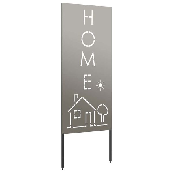 vidaXL Hageprivat skjerm Fretwork Rusten 50 x 140 cm Cortenst&aring;l