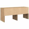 vidaXL Skostativ stablebar artisan eik 89,5x30x40 cm