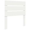 vidaXL Seng med Oppbevaring med skuff Hvit 70 x 190 cm Konstruert tre
