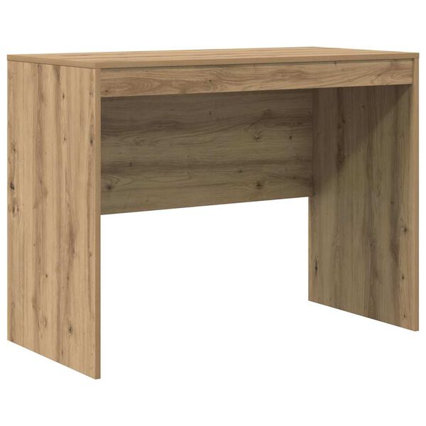 vidaXL Skrivebord Artisan Eik 100 x 50 x 76 cm