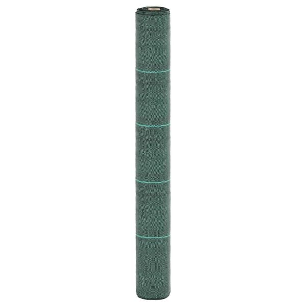 vidaXL Kontrollmatte for ugress gr&oslash;nn 1x200 m PP