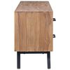 vidaXL TV-benk 120x30x45 cm heltre teak