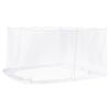 vidaXL Myggnett for lysthus 220 Mesh 220 mesh Hvit 4,5 x 3 x 2 m