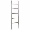 vidaXL Teppestige Svart 40 x 150 cm Bambus