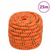 vidaXL B&aring;ttau oransje 20 mm 25 m polypropylen