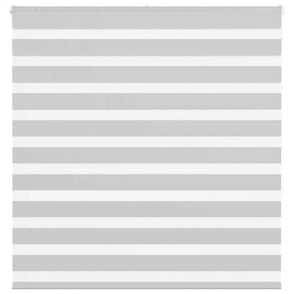 vidaXL Sebragardin lysegr&aring; 150x150 cm stoff bredde 145,9 cm polyester