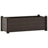 vidaXL H&oslash;ybed PP mocca 100x43x35 cm