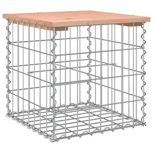 vidaXL Hagebenk gabiondesign 43x44x42 cm heltre douglasgran
