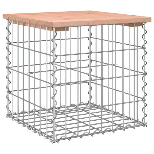 vidaXL Hagebenk gabiondesign 43x44x42 cm heltre douglasgran