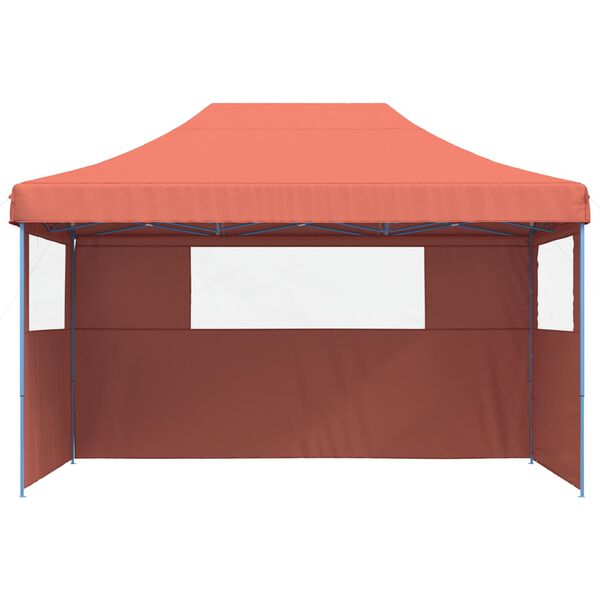 vidaXL Partytelt Terrakotta 292 x 440 x 315 cm Oxford Stoff