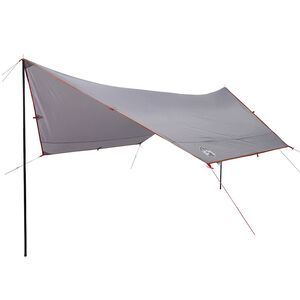 vidaXL Campingpresenning gr&aring; og oransje 430x380x210 cm vanntett
