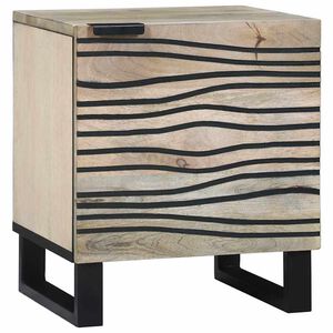 vidaXL Nattbordskap Hvit 40 x 33 x 46 cm Konstruert tre