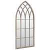 vidaXL Hagespeil sand 100x45 cm for utend&oslash;rs bruk jern