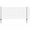 vidaXL Sveiset tr&aring;dgjerde med stolper 50 x 1 m PVC-belagt st&aring;l Gr&oslash;nn