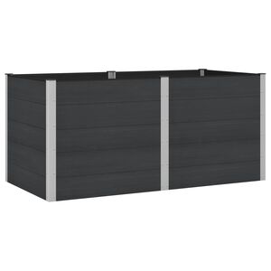vidaXL H&oslash;ybed Svart 200 x 100 x 91 cm
