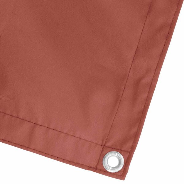 vidaXL Balkong Skjerm Terrakotta 100 x 200 cm Oxford Stoff