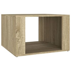 vidaXL Nattbord sonoma eik 57x55x36 cm konstruert tre