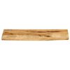 vidaXL Bordplate 90x20x3,8 cm naturlig kant grovt heltre mangotre