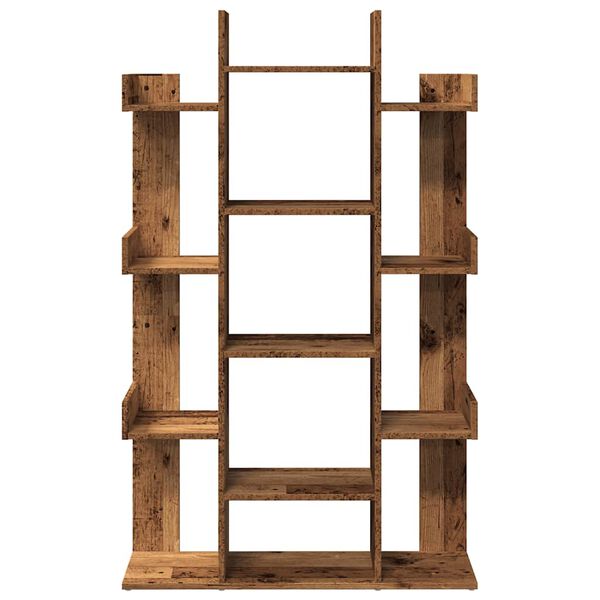 vidaXL Bokhylle gammelt tre 86x25,5x140 cm konstruert tre