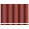 vidaXL Markise Oransje og Brunt 450 x 300 x 165 cm Polyester og Metall