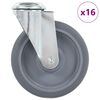 vidaXL Svinghjul med bolthull 16 stk 125 mm