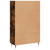 vidaXL Highboard r&oslash;kt eik 69,5x31x115 cm konstruert tre