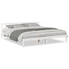 vidaXL Ekstra lang sengeramme uten madrass hvit 180x210 cm heltre furu