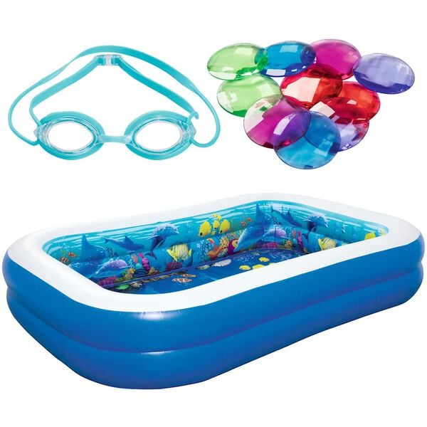Bestway Undersea Adventure Oppbl&aring;sbart basseng 54177