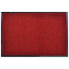 vidaXL D&oslash;rmatte r&oslash;d 90 x 60 cm PVC