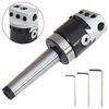 vidaXL F1-12 Borehode 50 mm med MT3-M12 skaft for dreiebenkfresing