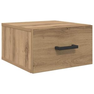 vidaXL Nattbordskap artisan eik 35 x 35 x 20 cm Konstruert tre