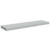 vidaXL Flytende vegghyller 4 stk betonggr&aring; 90x23,5x3,8 cm MDF