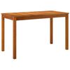 vidaXL Hagebord 110x55x67 cm heltre akasie