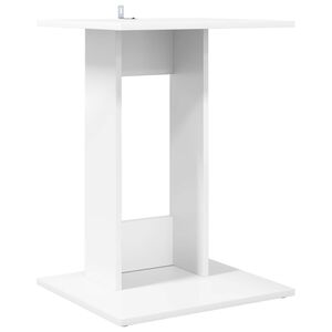 vidaXL Sidetabell Hvit 45 x 40 x 62,5 cm Konstruert tre