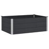 vidaXL H&oslash;ybed Svart 150 x 100 x 54 cm alu.