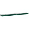 vidaXL Hevet Hagebed Gr&oslash;nn 600 x 80 x 24 cm kaldvalset st&aring;l