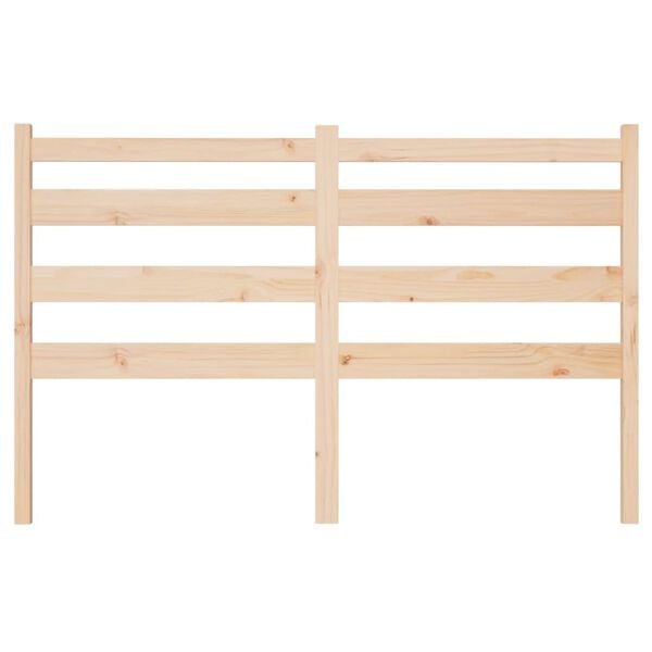 vidaXL Sengegavl 166x4x100 cm heltre furu