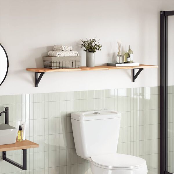 vidaXL Bordplate rektangul&aelig;r 140x30x2 cm heltre akasie