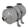 vidaXL Basseng Varmeveksler 292 x 134 mm 28 kW