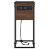 vidaXL Nattbordskap Brun Eik 41,5 x 26 x 60,5 cm Konstruert tre