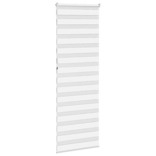 vidaXL Sebragardin hvit 85x230 cm stoff bredde 80,9 cm polyester