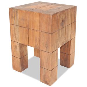 vidaXL Krakk heltre mahogni