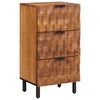 vidaXL Serviesskap Acacia Brun Finish 40 x 33 x 75 cm Massiv mango tre