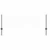 vidaXL Sekskantet gjerde med post 50 x 0,6 m PVC-belagt st&aring;l Gr&oslash;nn