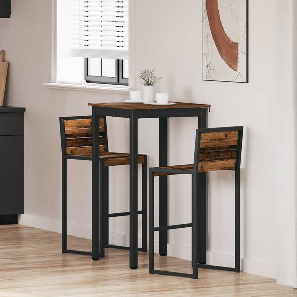 vidaXL Spisebord Konstruert tre